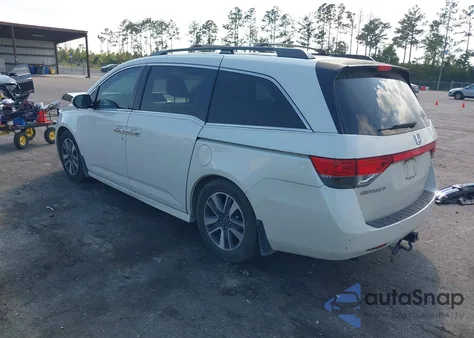 2015 Honda Odyssey Touring/Touring Elite from USA, damaged, VIN 5FNRL5H91FB083785